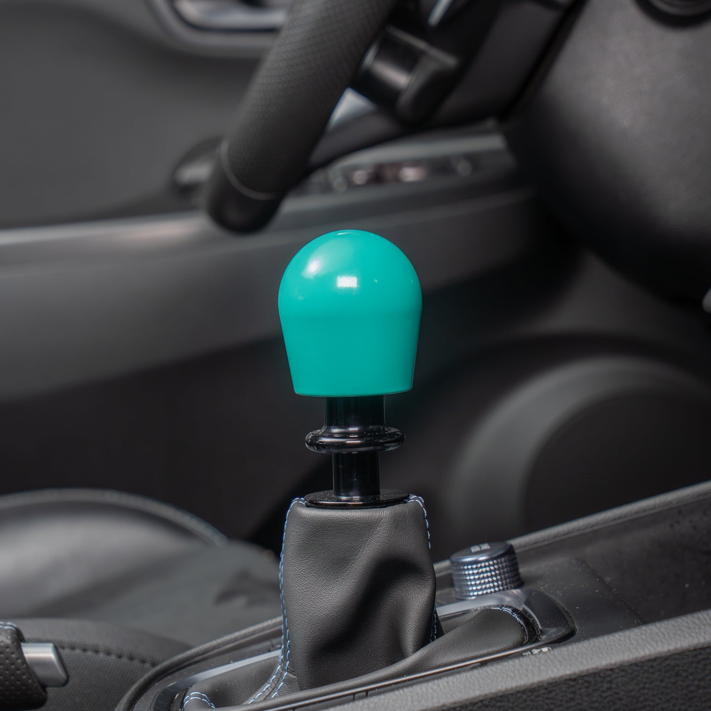 Billetworkz Automatic Shifter - Hyper Teal - Fits Hyundai Veloster N / Elantra N / Kona N (2019+)