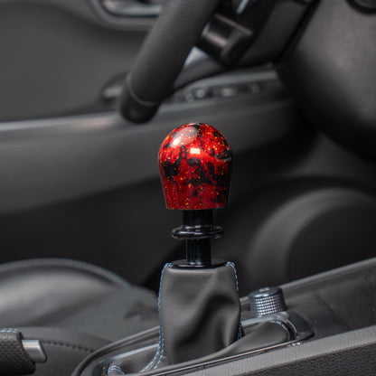 Billetworkz Automatic Shifter - Red Cosmic Space - Fits Hyundai Veloster N / Elantra N / Kona N (2019+)