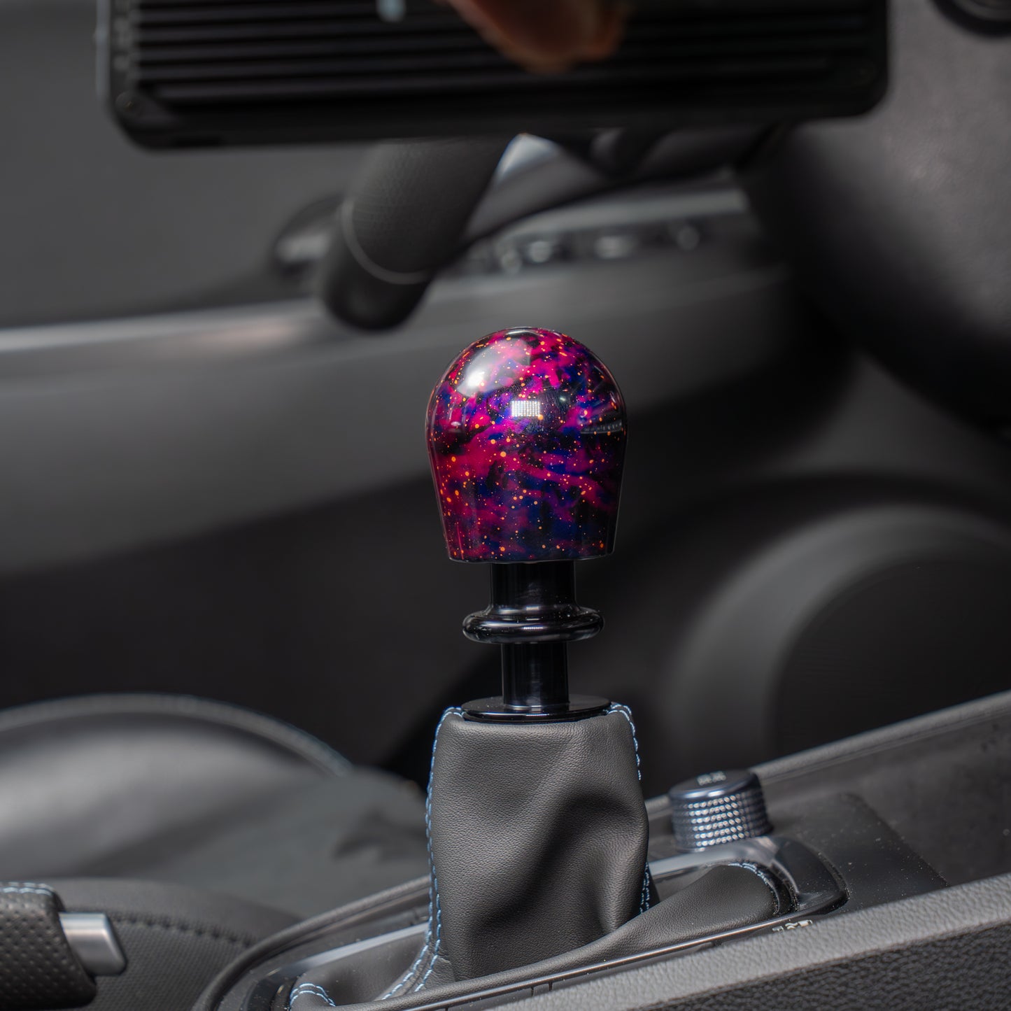 Billetworkz Automatic Shifter - Purple Cosmic Space - Fits Hyundai Veloster N / Elantra N / Kona N (2019+)