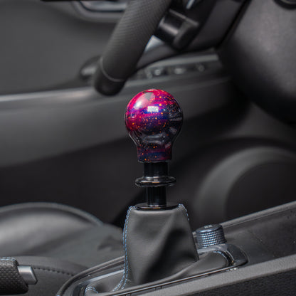 Billetworkz Automatic Shifter - Purple Cosmic Space - Fits Hyundai Veloster N / Elantra N / Kona N (2019+)