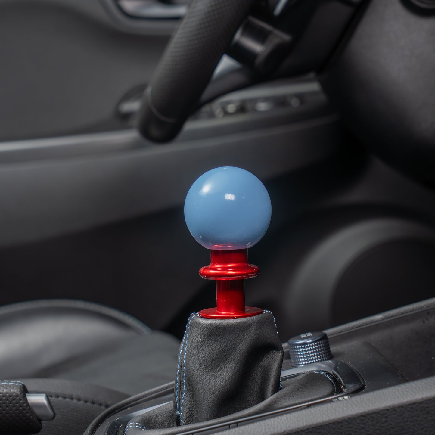 Billetworkz Automatic Shifter - Performance Blue - Fits Hyundai Veloster N / Elantra N / Kona N (2019+)