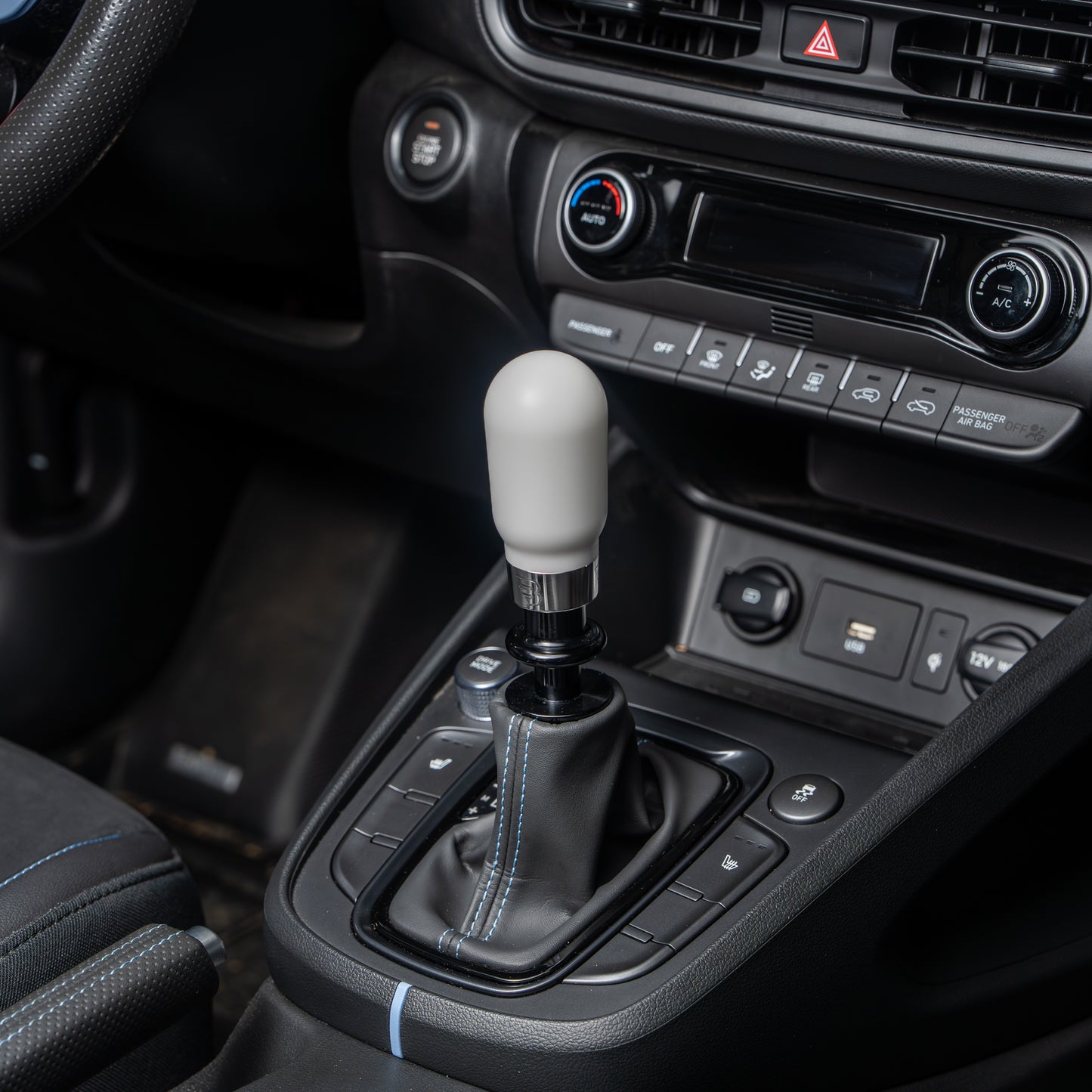 Billetworkz "Hybrid" Automatic Shift Knob - Hyundai Veloster N / Elantra N / Kona N (2019+)