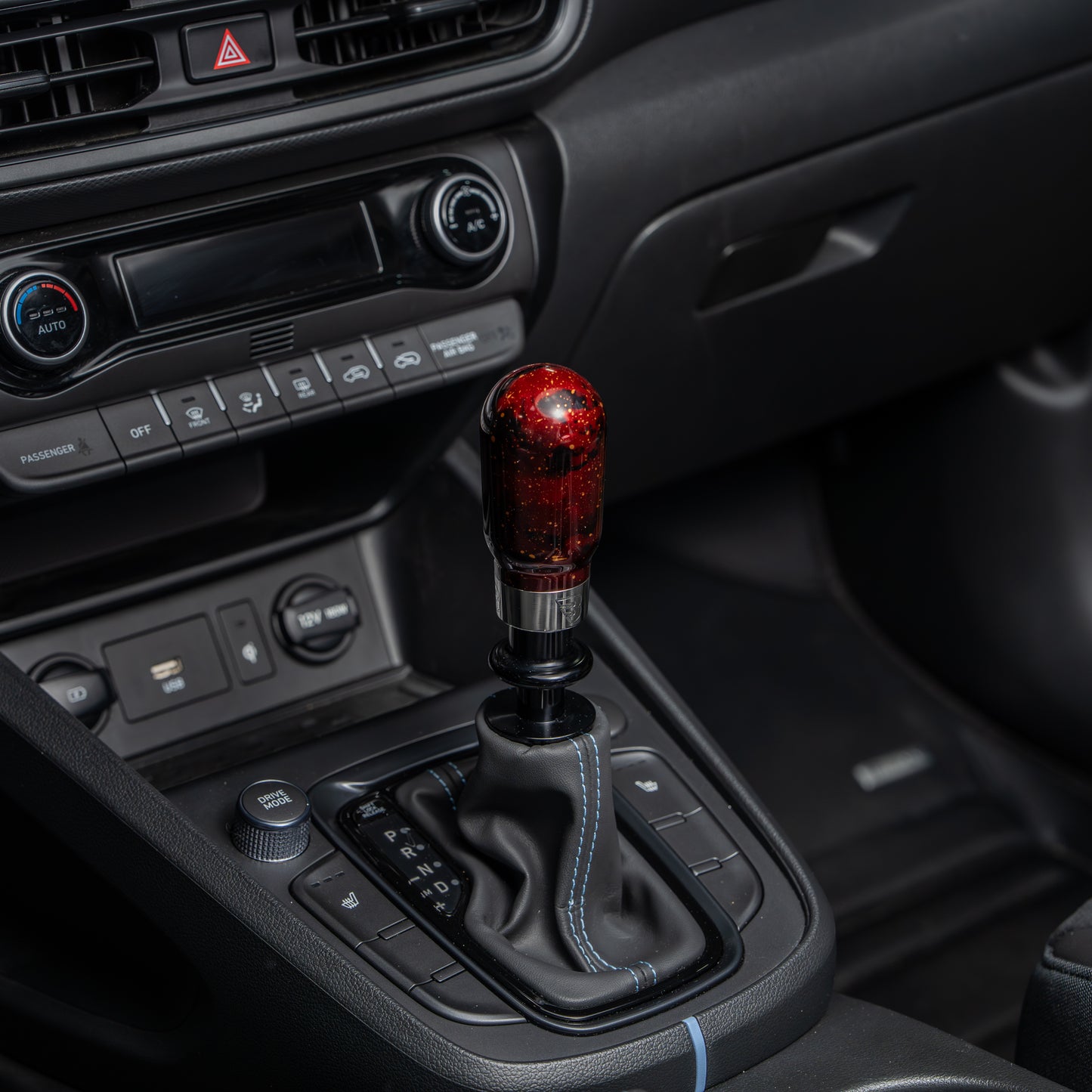 Billetworkz "Hybrid" Automatic Shift Knob - Hyundai Veloster N / Elantra N / Kona N (2019+)