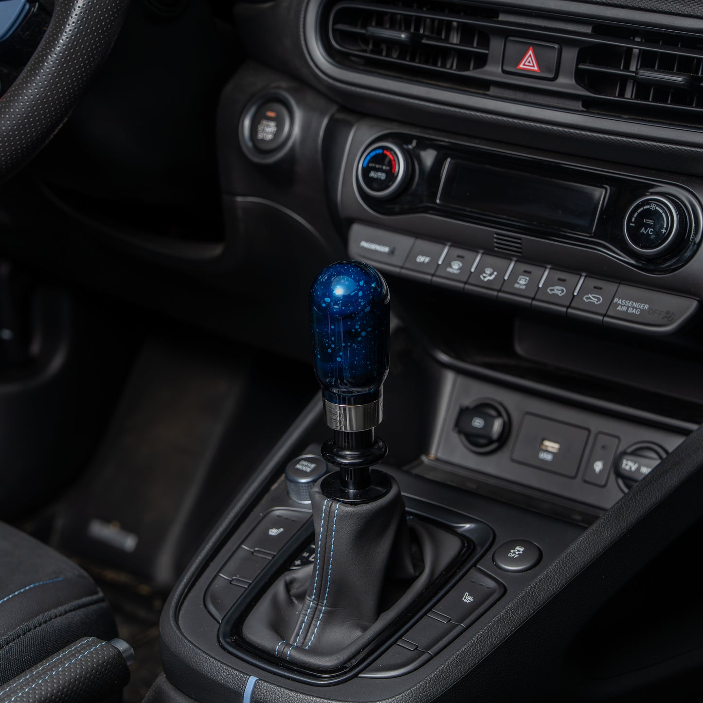Billetworkz "Hybrid" Automatic Shift Knob - Hyundai Veloster N / Elantra N / Kona N (2019+)