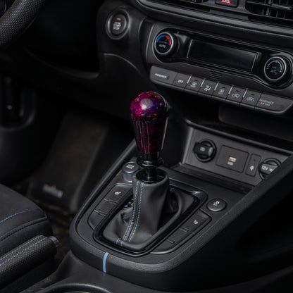 Billetworkz Automatic Shifter - Purple Cosmic Space - Fits Hyundai Veloster N / Elantra N / Kona N (2019+)