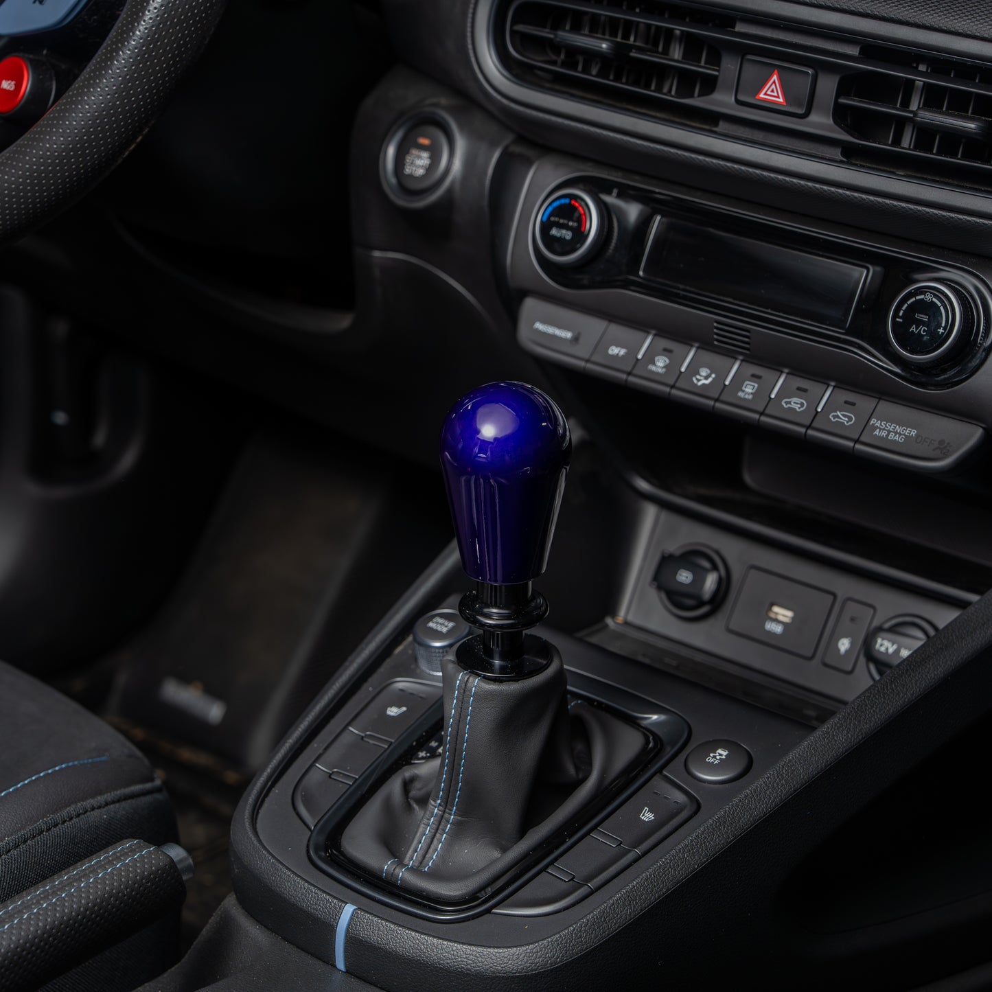 Billetworkz Automatic Shifter - Candy Purple - Fits Hyundai Veloster N / Elantra N / Kona N (2019+)