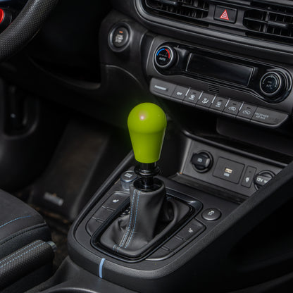 Billetworkz Automatic Shifter - Neon Yellow - Fits Hyundai Veloster N / Elantra N / Kona N (2019+)