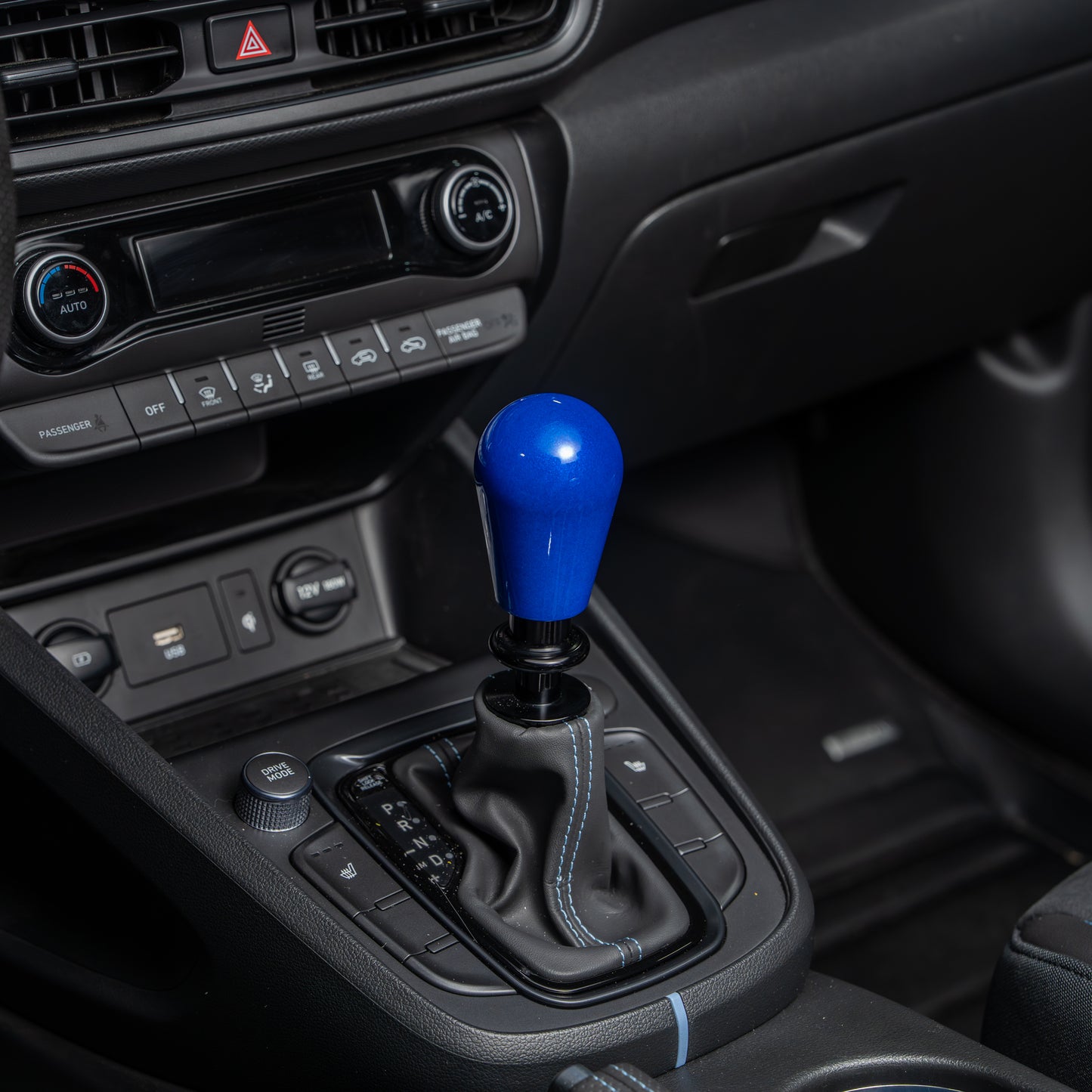 Billetworkz Automatic Shifter - Candy Blue - Fits Hyundai Veloster N / Elantra N / Kona N (2019+)