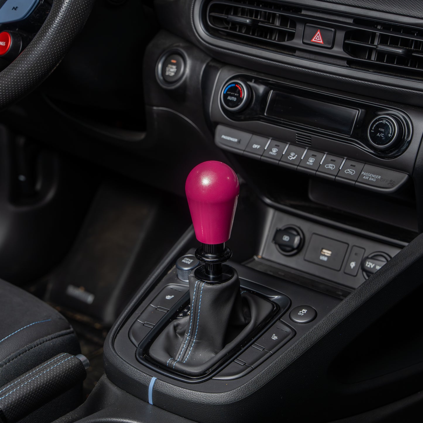 Billetworkz Automatic Shifter - Candy Pink - Fits Hyundai Veloster N / Elantra N / Kona N (2019+)