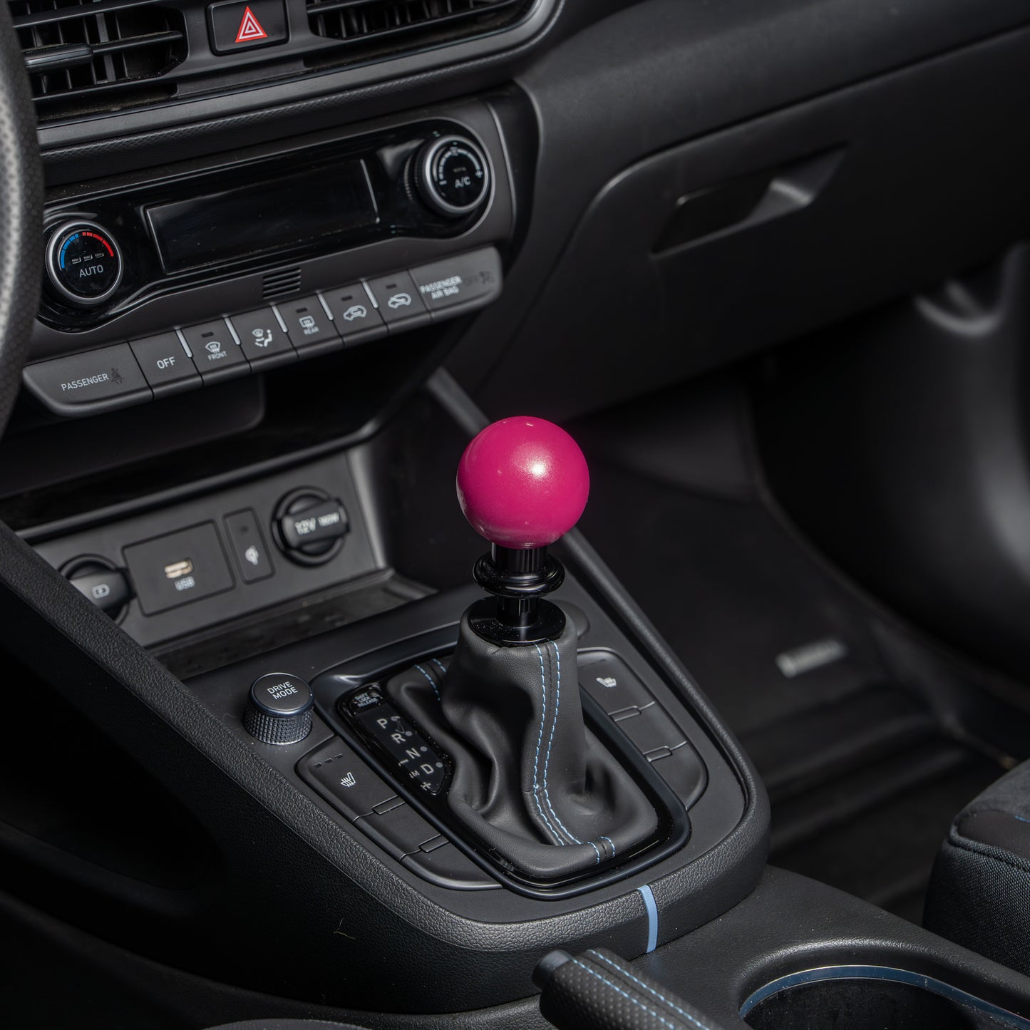 Billetworkz Automatic Shifter - Candy Pink - Fits Hyundai Veloster N / Elantra N / Kona N (2019+)