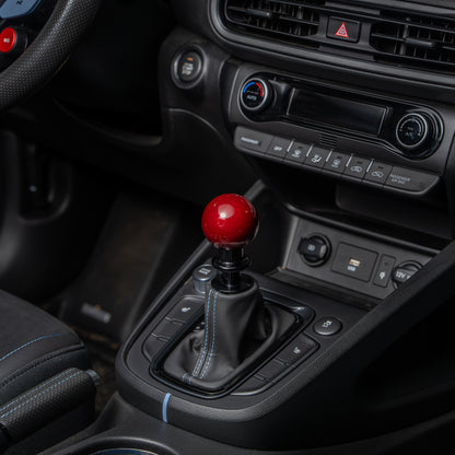 Billetworkz Automatic Shifter - Candy Red - Fits Hyundai Veloster N / Elantra N / Kona N (2019+)