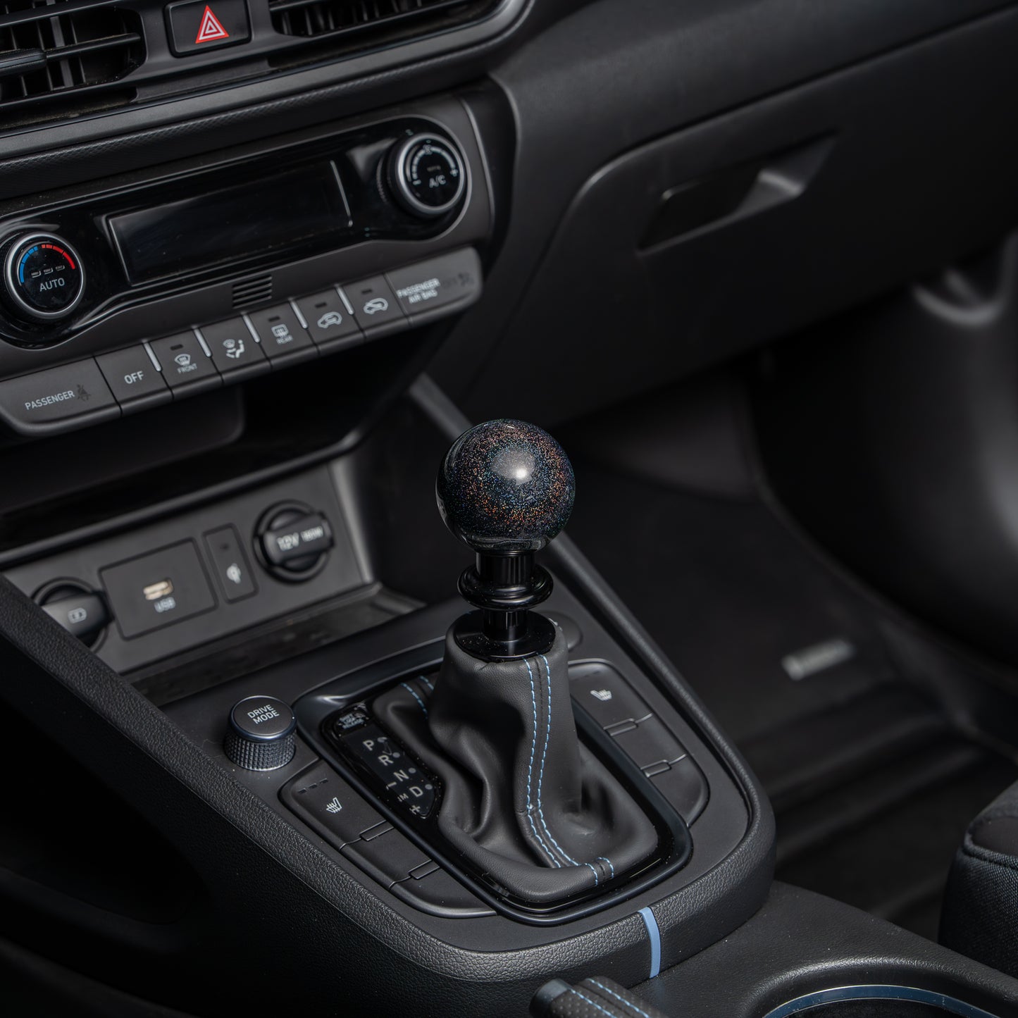 Billetworkz Automatic Shifter - Rainbow Sparkle - Fits Hyundai Veloster N / Elantra N / Kona N (2019+)