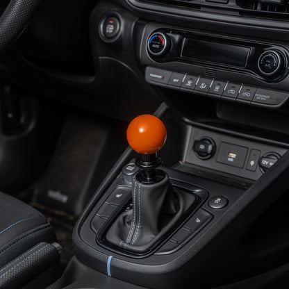 Billetworkz Automatic Shifter - Gloss Orange - Fits Hyundai Veloster N / Elantra N / Kona N (2019+)