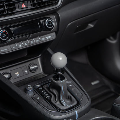 Billetworkz Automatic Shifter - Gloss Grey - Fits Hyundai Veloster N / Elantra N / Kona N (2019+)