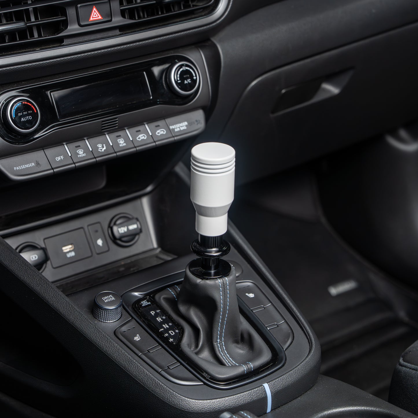 Billetworkz Automatic Shifter - Gloss White - Fits Hyundai Veloster N / Elantra N / Kona N (2019+)