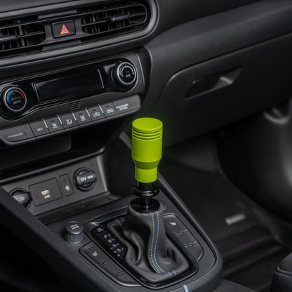 Billetworkz Automatic Shifter - Neon Yellow - Fits Hyundai Veloster N / Elantra N / Kona N (2019+)