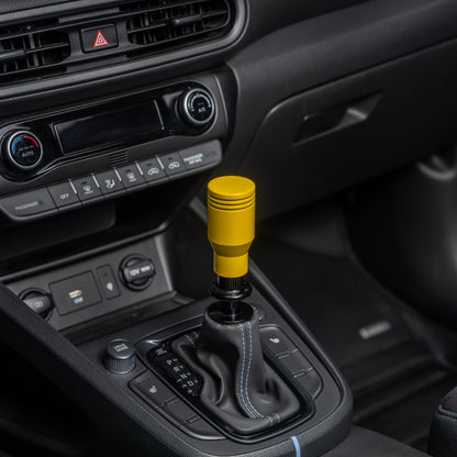 Billetworkz Automatic Shifter - Gloss Yellow - Fits Hyundai Veloster N / Elantra N / Kona N (2019+)