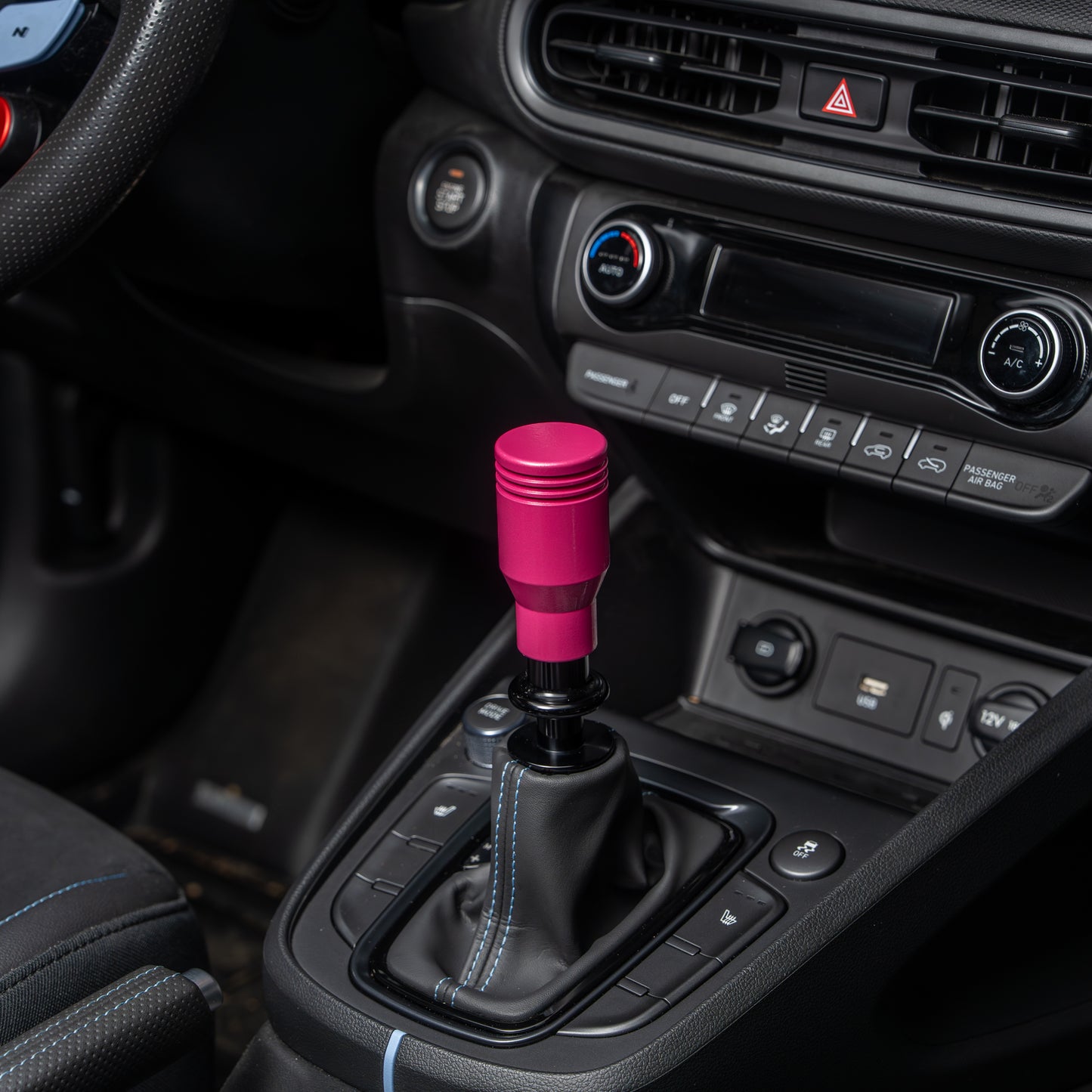 Billetworkz Automatic Shifter - Candy Pink - Fits Hyundai Veloster N / Elantra N / Kona N (2019+)