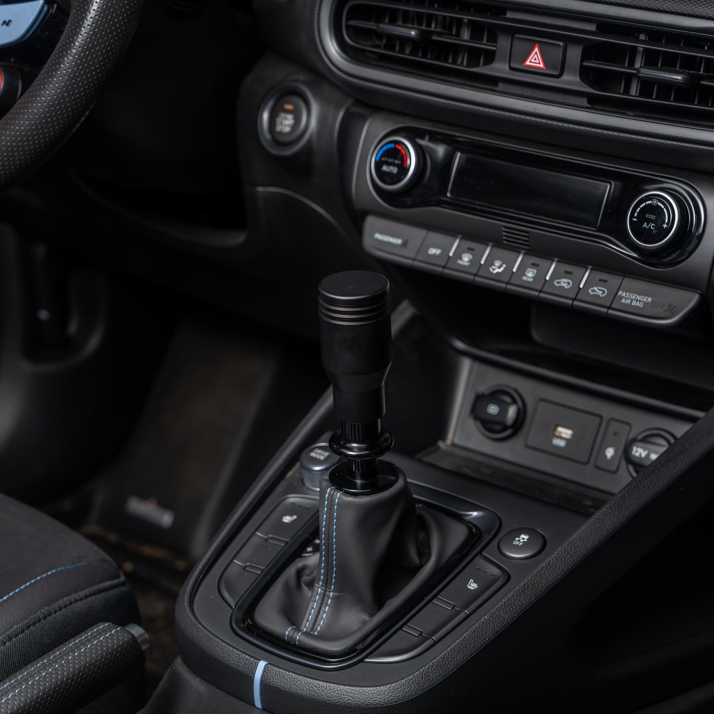 Billetworkz Automatic Shifter - Matte Black - Fits Hyundai Veloster N / Elantra N / Kona N (2019+)