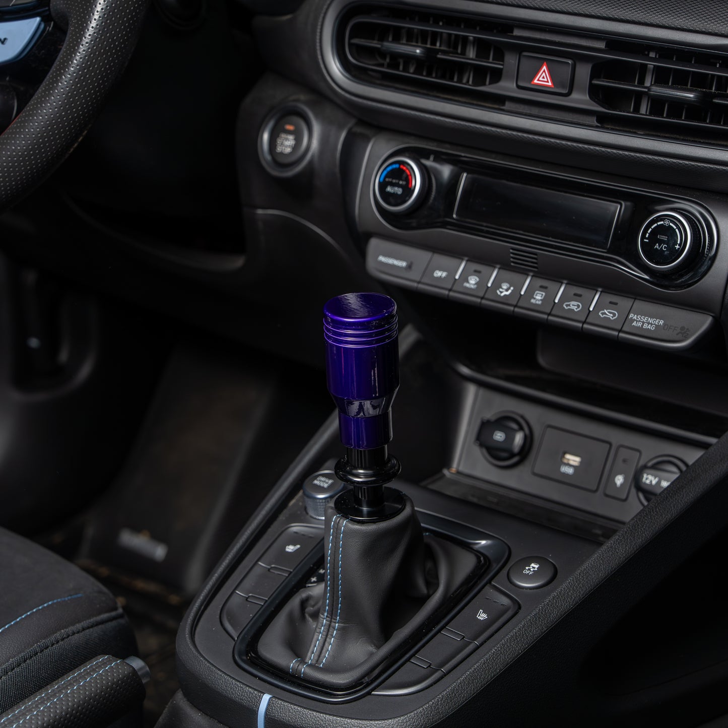 Billetworkz Automatic Shifter - Candy Purple - Fits Hyundai Veloster N / Elantra N / Kona N (2019+)