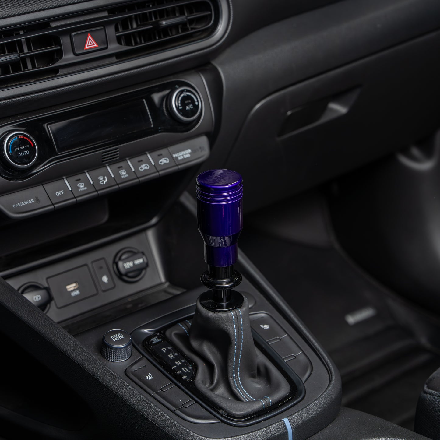 Billetworkz Automatic Shifter - Candy Purple - Fits Hyundai Veloster N / Elantra N / Kona N (2019+)