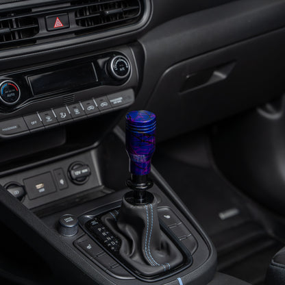 Billetworkz Automatic Shifter - Nebula w/ Black Splash - Fits Hyundai Veloster N / Elantra N / Kona N (2019+)