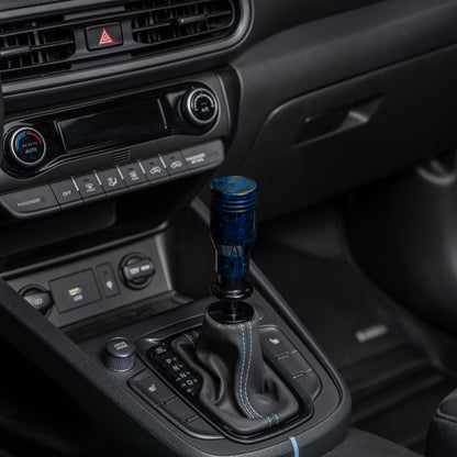 Billetworkz Automatic Shifter - Blue Cosmic Space - Fits Hyundai Veloster N / Elantra N / Kona N (2019+)