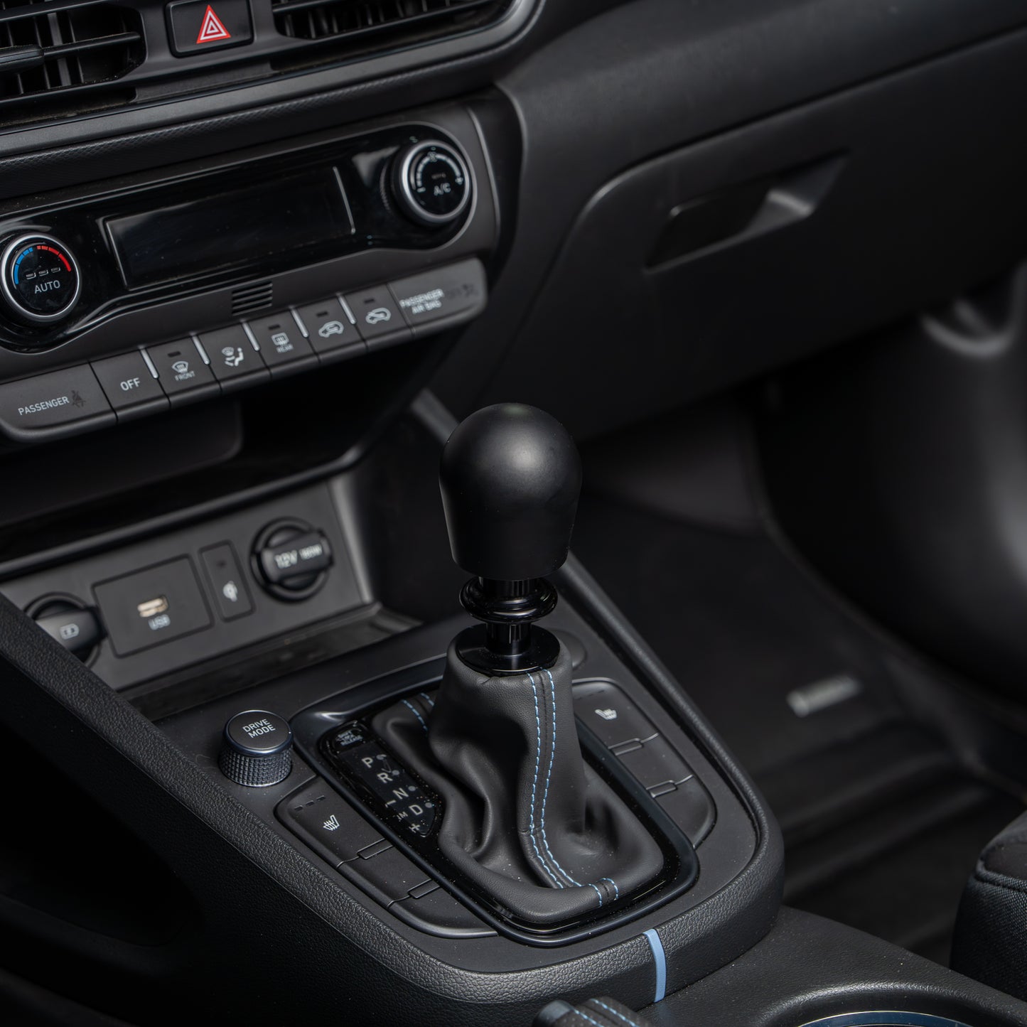 Billetworkz Automatic Shifter - Matte Black - Fits Hyundai Veloster N / Elantra N / Kona N (2019+)