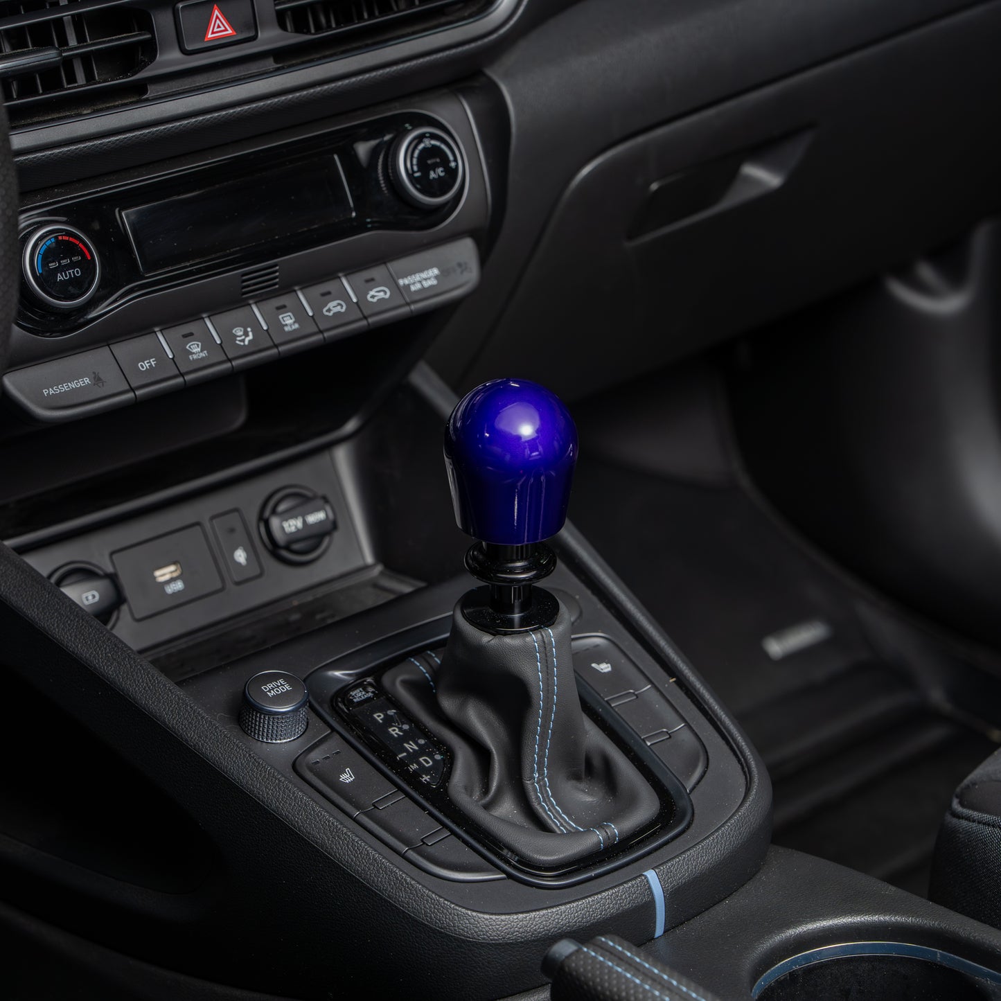 Billetworkz Automatic Shifter - Candy Purple - Fits Hyundai Veloster N / Elantra N / Kona N (2019+)