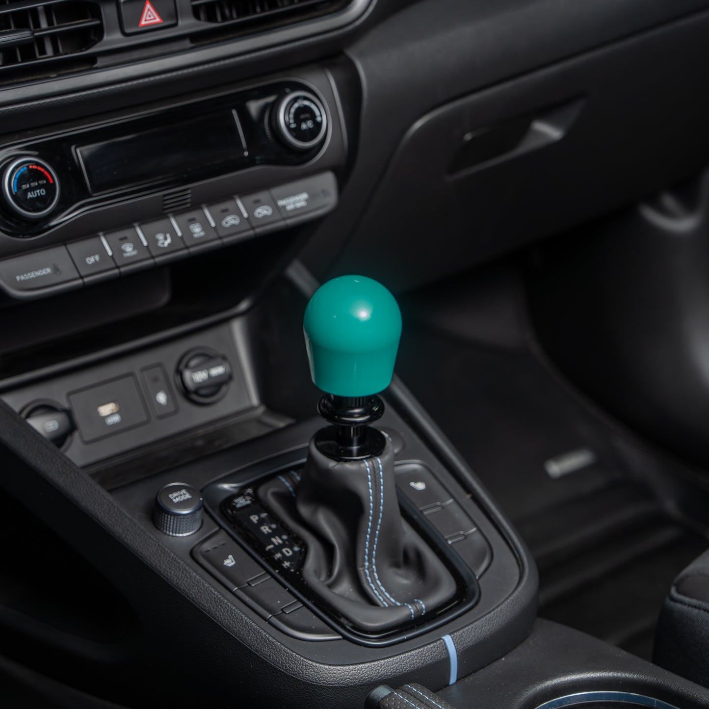 Billetworkz Automatic Shifter - Hyper Teal - Fits Hyundai Veloster N / Elantra N / Kona N (2019+)