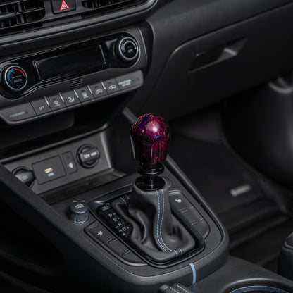 Billetworkz Automatic Shifter - Purple Cosmic Space - Fits Hyundai Veloster N / Elantra N / Kona N (2019+)
