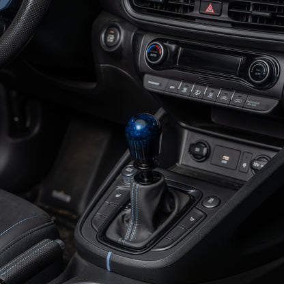 Billetworkz Automatic Shifter - Blue Cosmic Space - Fits Hyundai Veloster N / Elantra N / Kona N (2019+)