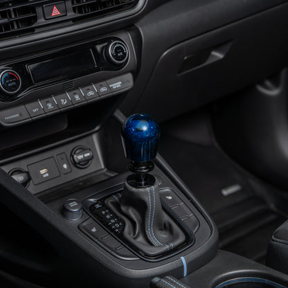Billetworkz Automatic Shifter - Blue Cosmic Space - Fits Hyundai Veloster N / Elantra N / Kona N (2019+)