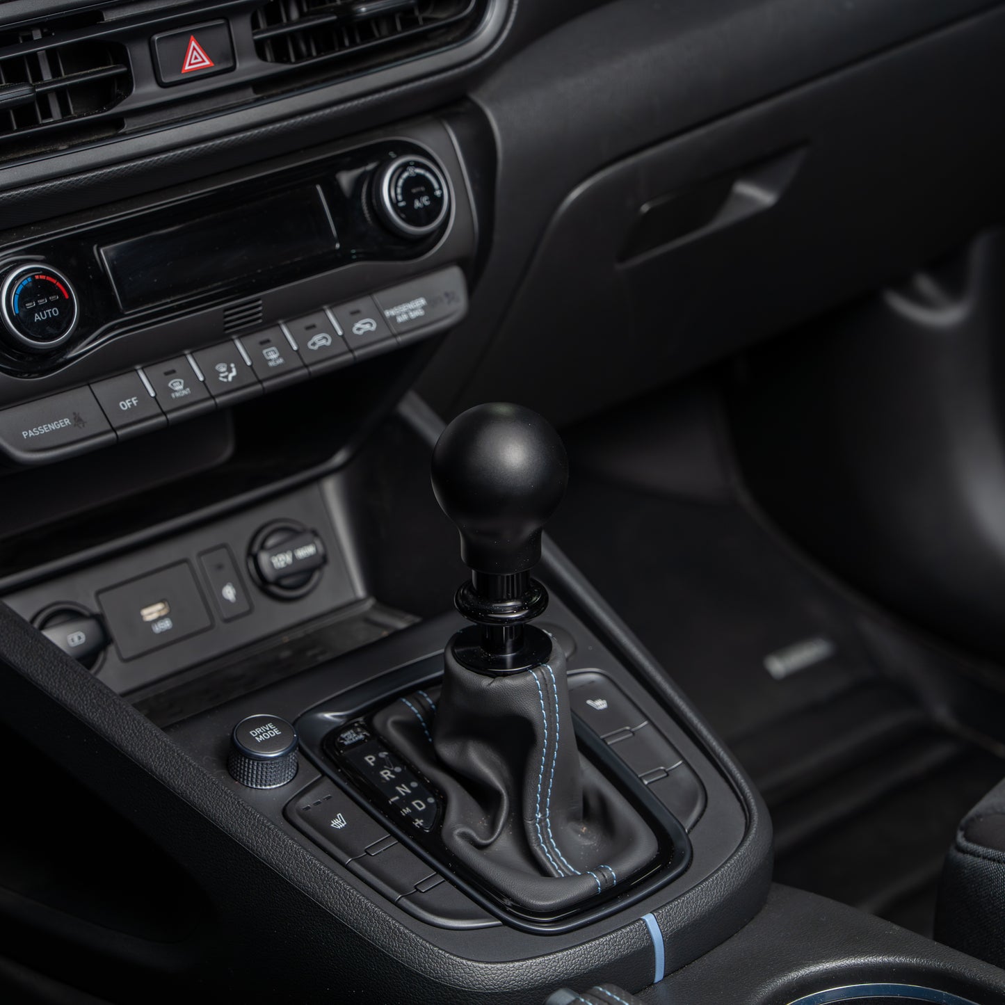Billetworkz Automatic Shifter - Matte Black - Fits Hyundai Veloster N / Elantra N / Kona N (2019+)