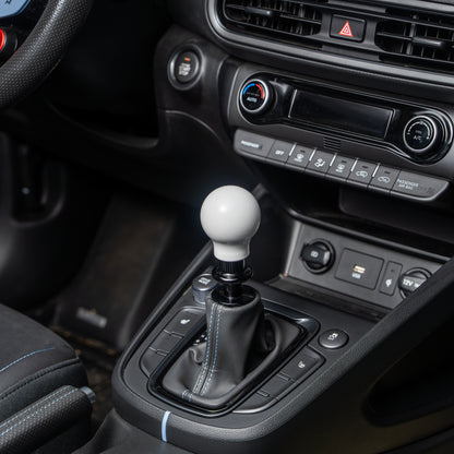Billetworkz Automatic Shifter - Gloss White - Fits Hyundai Veloster N / Elantra N / Kona N (2019+)