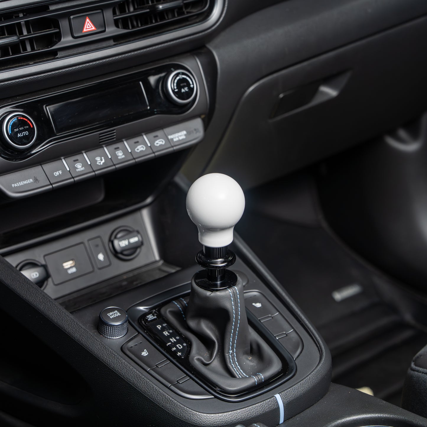 Billetworkz Automatic Shifter - Gloss White - Fits Hyundai Veloster N / Elantra N / Kona N (2019+)