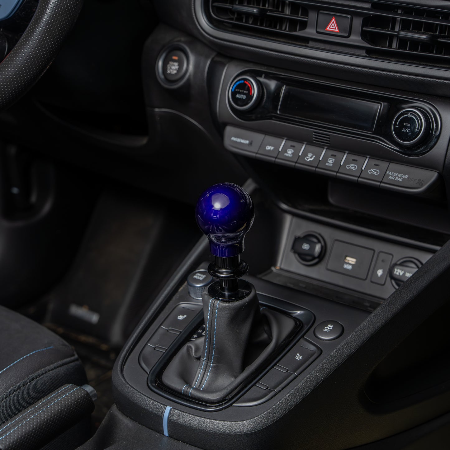 Billetworkz Automatic Shifter - Candy Purple - Fits Hyundai Veloster N / Elantra N / Kona N (2019+)