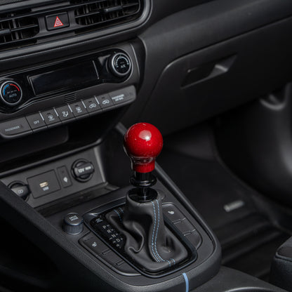 Billetworkz Automatic Shifter - Candy Red - Fits Hyundai Veloster N / Elantra N / Kona N (2019+)