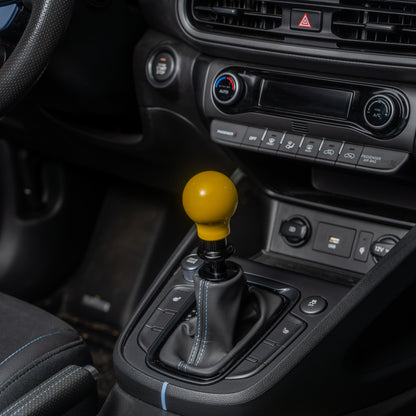 Billetworkz Automatic Shifter - Gloss Yellow - Fits Hyundai Veloster N / Elantra N / Kona N (2019+)