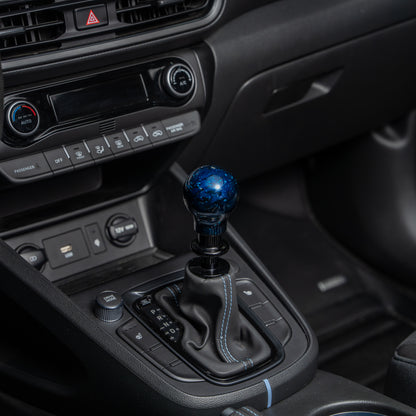 Billetworkz Automatic Shifter - Blue Cosmic Space - Fits Hyundai Veloster N / Elantra N / Kona N (2019+)