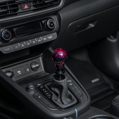 Billetworkz Automatic Shifter - Purple Cosmic Space - Fits Hyundai Veloster N / Elantra N / Kona N (2019+)