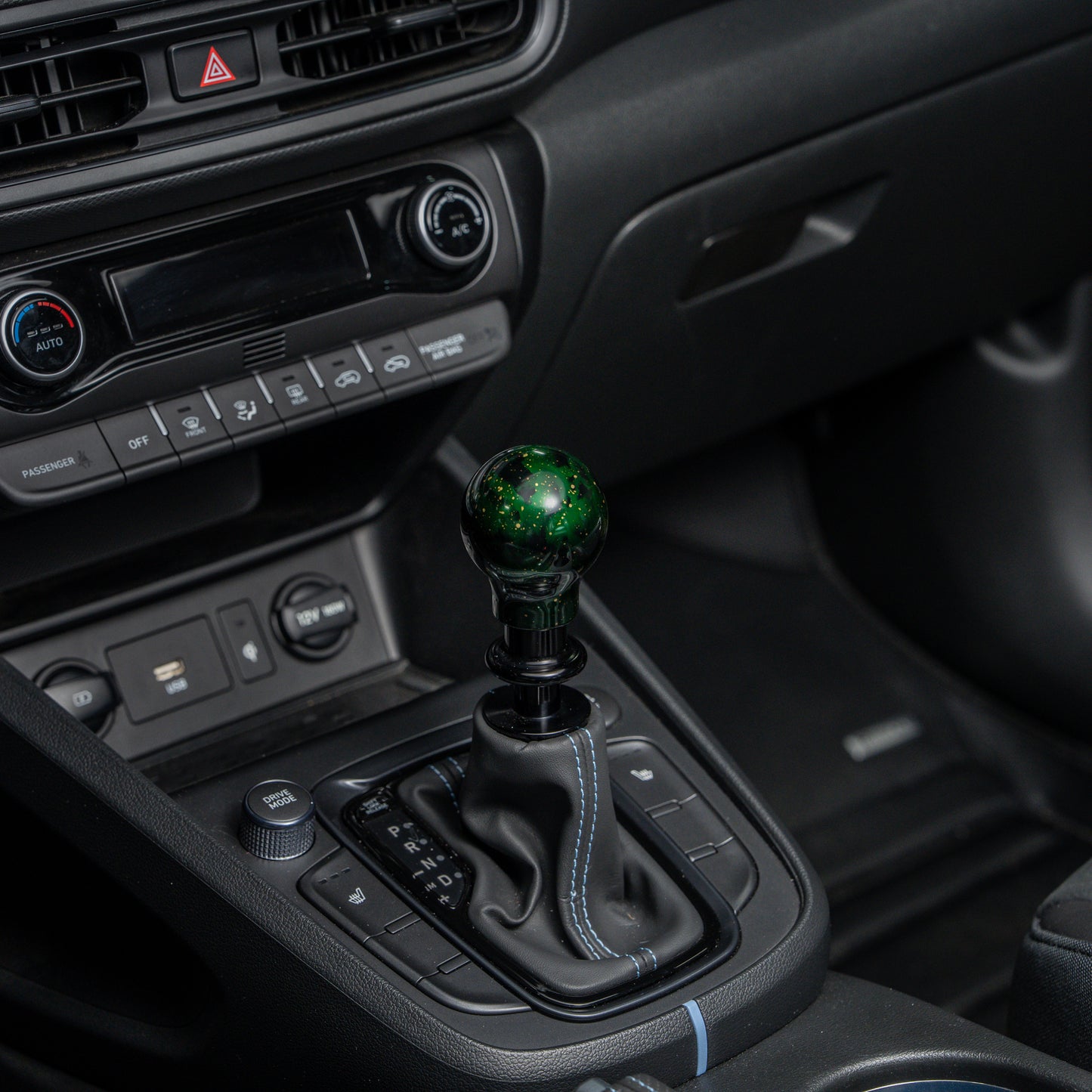 Billetworkz Automatic Shifter - Blue Cosmic Space - Fits Hyundai Veloster N / Elantra N / Kona N (2019+)