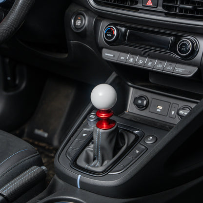 Billetworkz Automatic Shifter - Gloss White - Fits Hyundai Veloster N / Elantra N / Kona N (2019+)