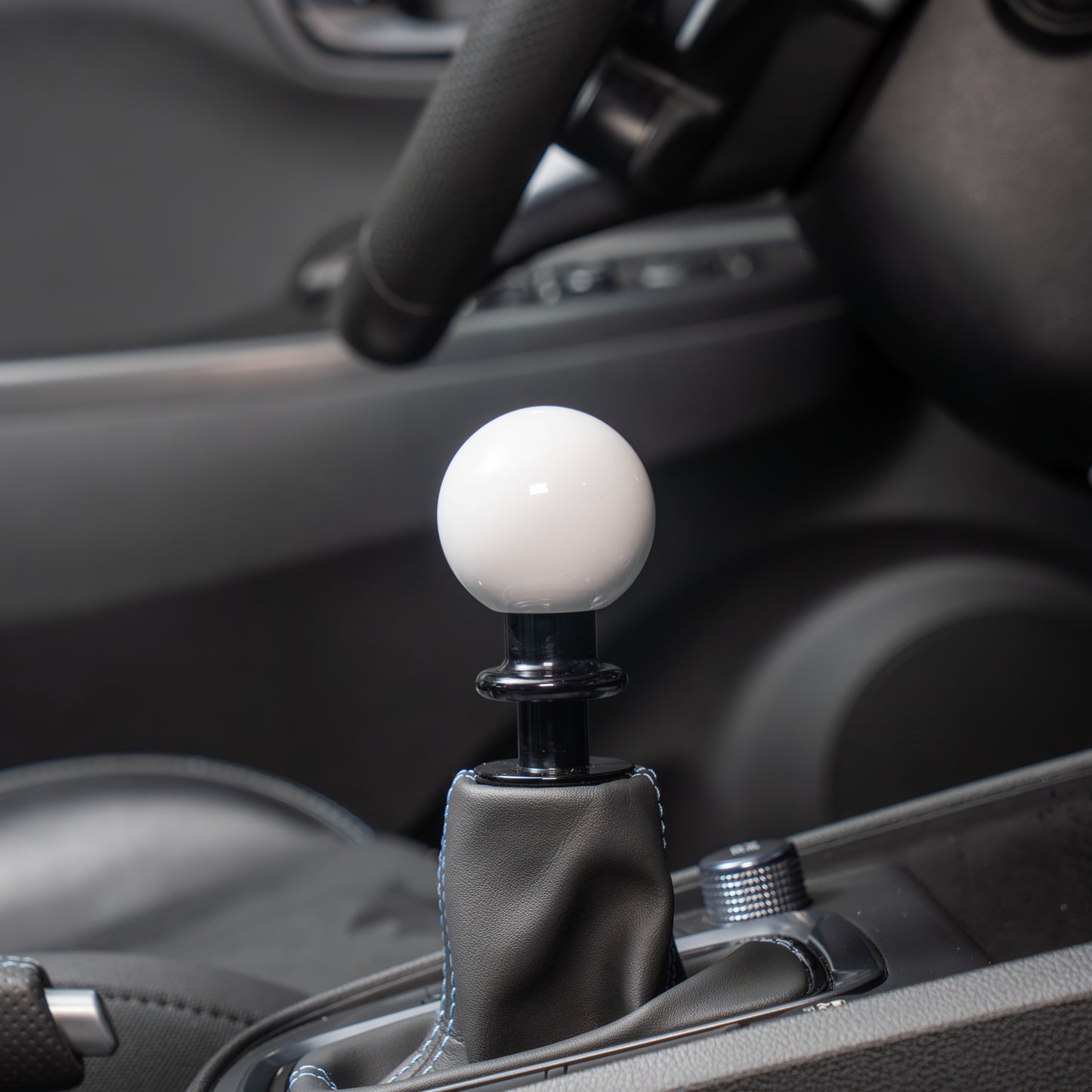 Billetworkz Automatic Shifter - Gloss White - Fits Hyundai Veloster N / Elantra N / Kona N (2019+)