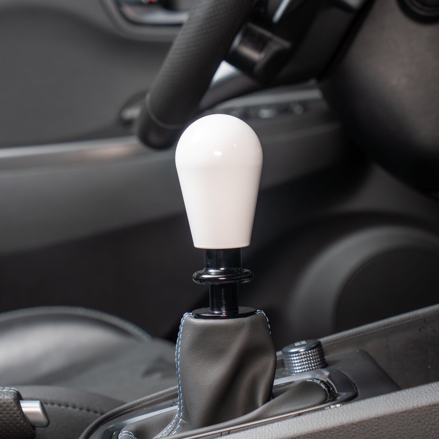 Billetworkz Automatic Shifter - Gloss White - Fits Hyundai Veloster N / Elantra N / Kona N (2019+)