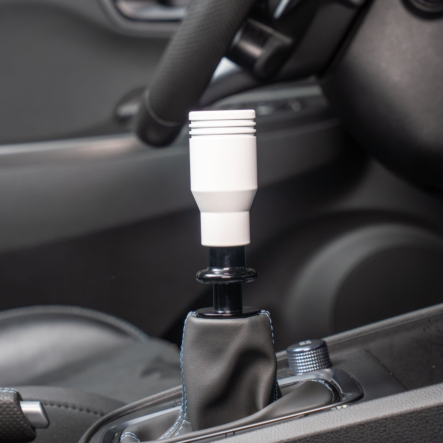 Billetworkz Automatic Shifter - Gloss White - Fits Hyundai Veloster N / Elantra N / Kona N (2019+)