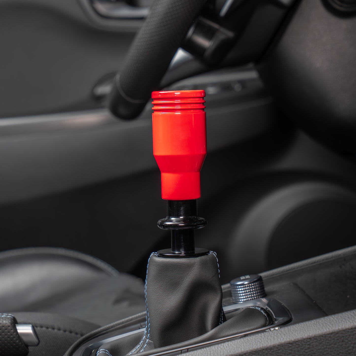 Billetworkz Automatic Shifter - Gloss Red - Fits Hyundai Veloster N / Elantra N / Kona N (2019+)