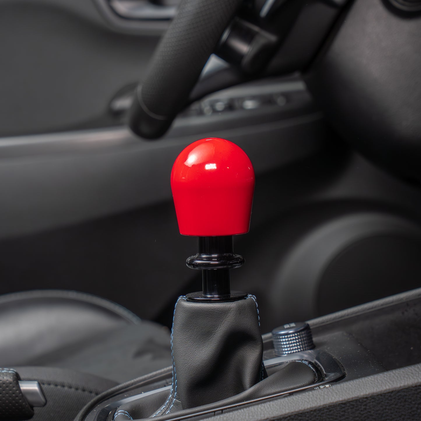 Billetworkz Automatic Shifter - Gloss Red - Fits Hyundai Veloster N / Elantra N / Kona N (2019+)