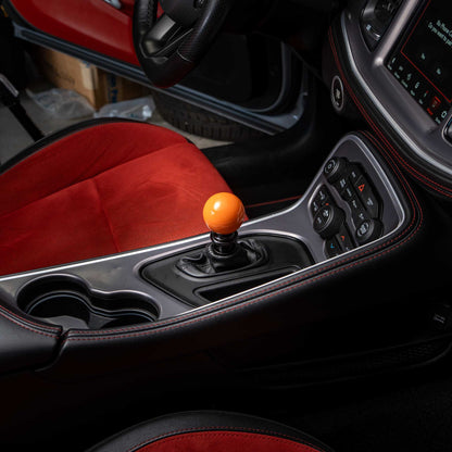 Billetworkz Automatic Shifter - Gloss Orange - Fits Dodge Challenger / Charger (2015-2023)
