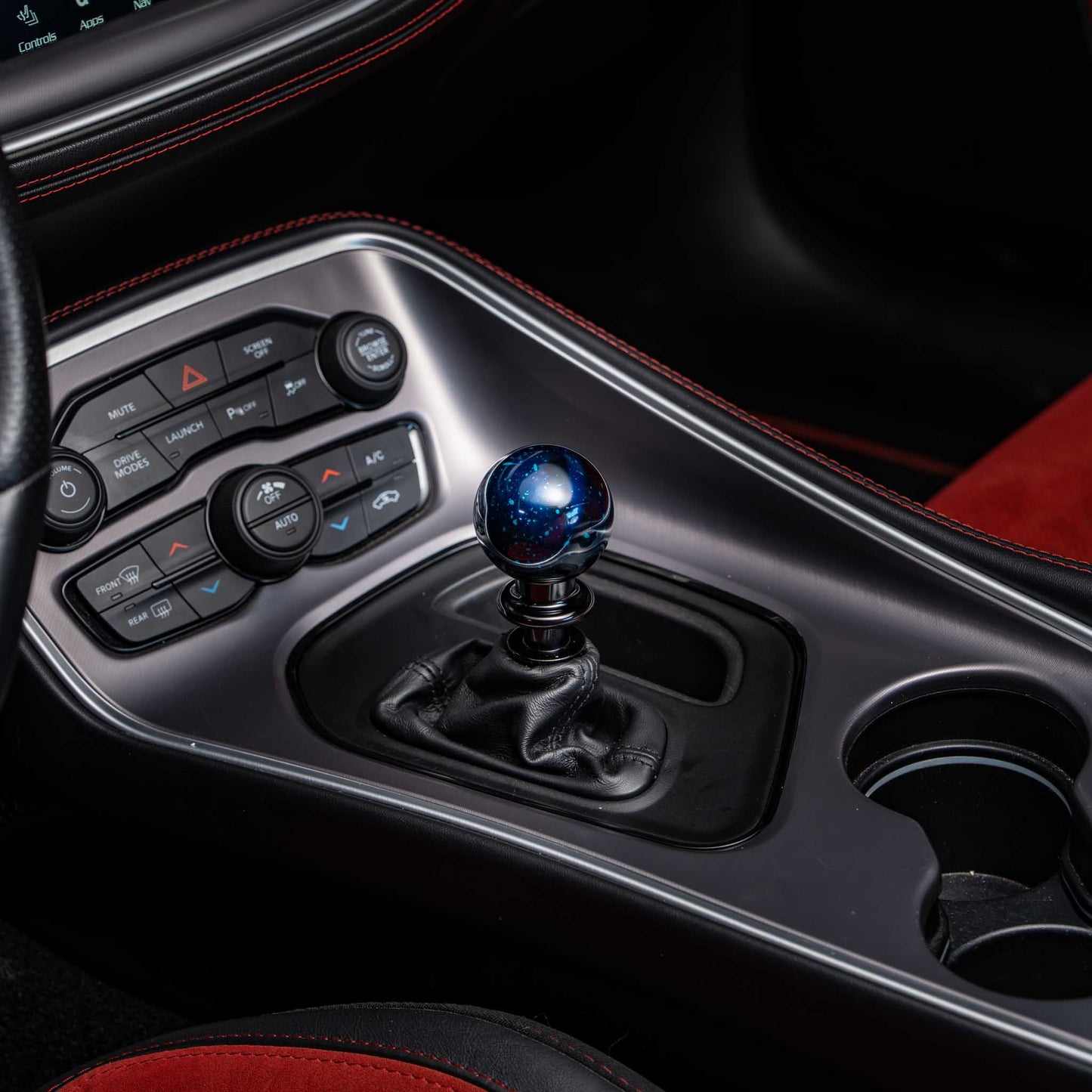 Billetworkz Automatic Shifter - Blue Cosmic Space - Fits Dodge Challenger / Charger (2015-2023)